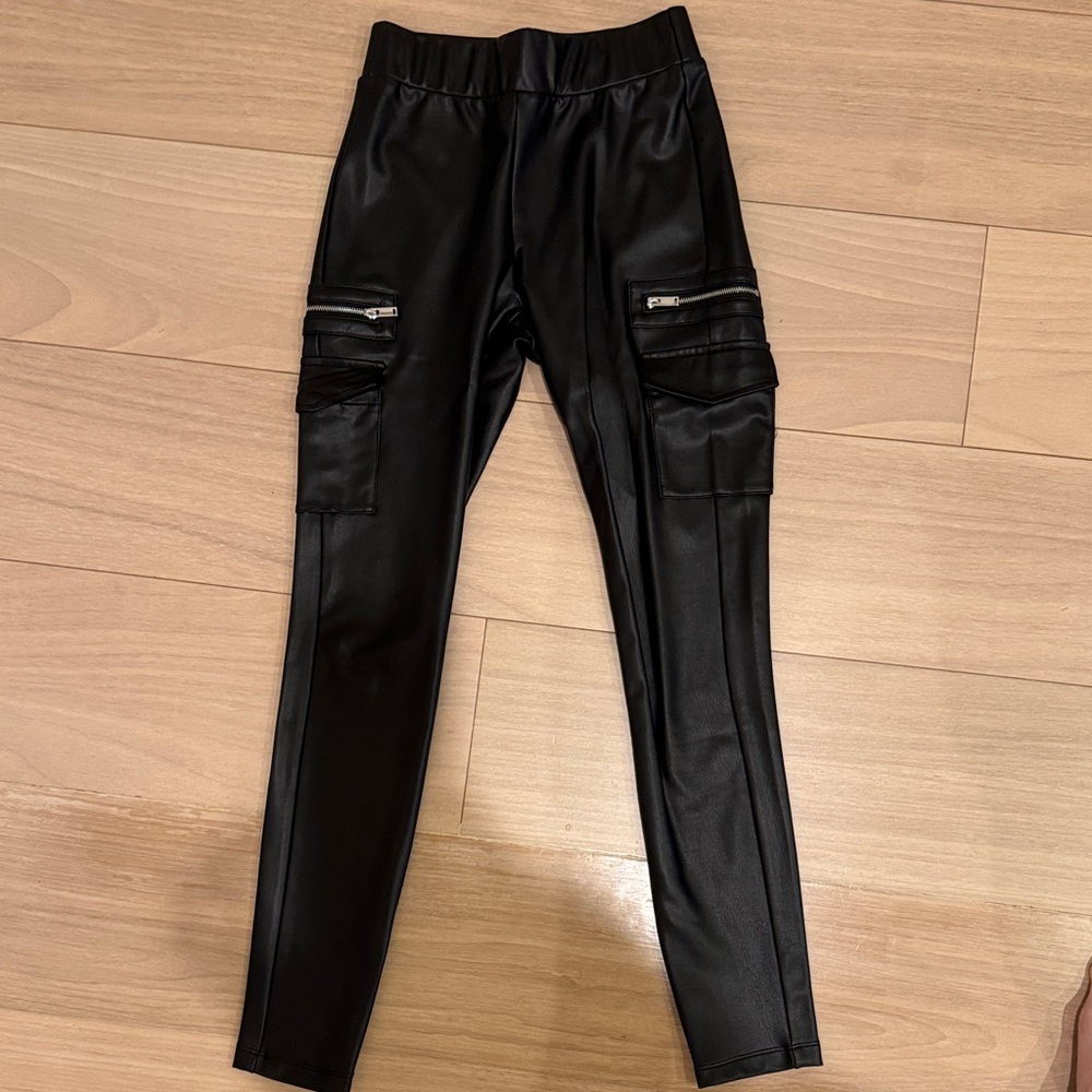 Generation Love Black Faux Leather Pants